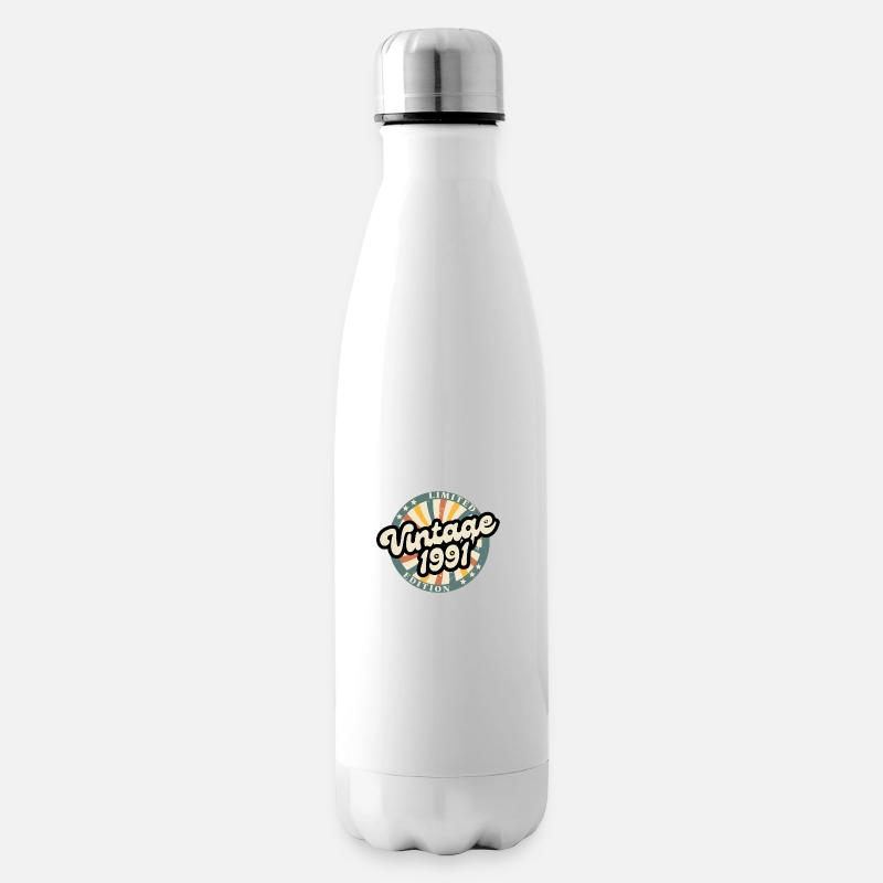 Limited vintage edition 1991 - Insulated Water Bottle - white