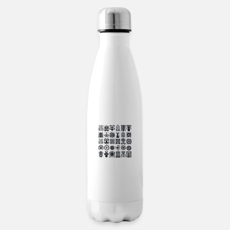 SYMBOLES - Bouteille isotherme - blanc