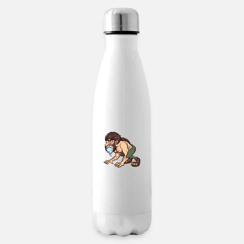 Sabbernder Werwolf - Isolierflasche - Weiß