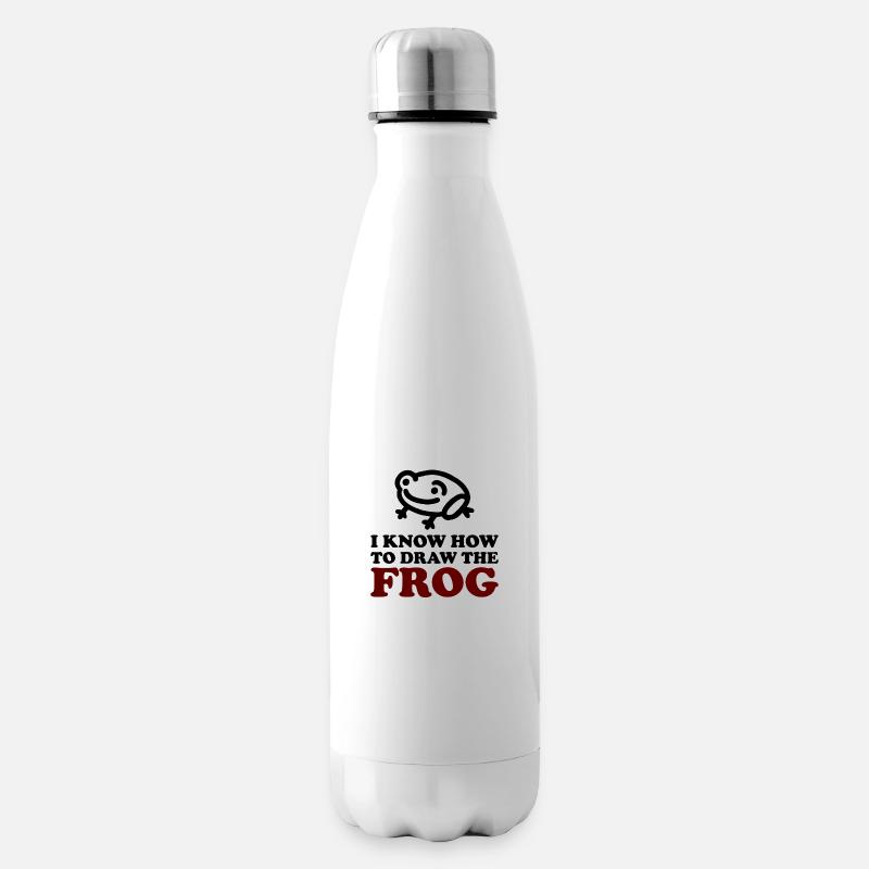 The Frog - Isolierflasche - Weiß