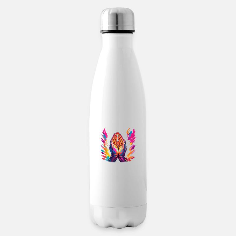 Pray to God - Isolierflasche - Weiß