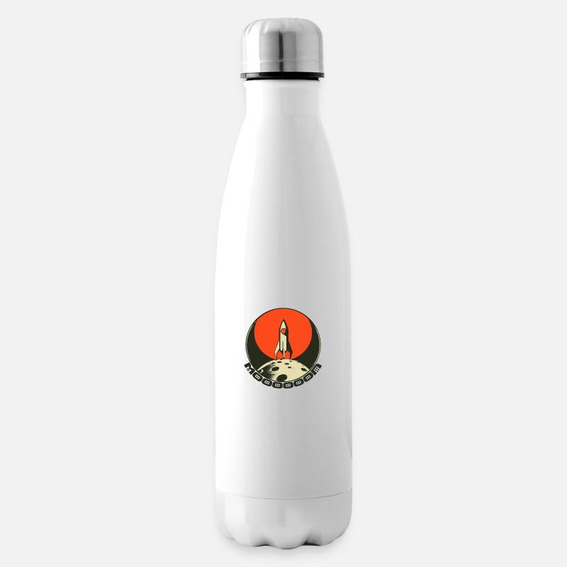 Moooooon - Bouteille isotherme - blanc