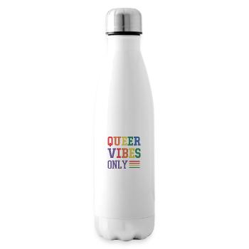 Queer vibes only - Isolierflasche - Weiß - Rechts