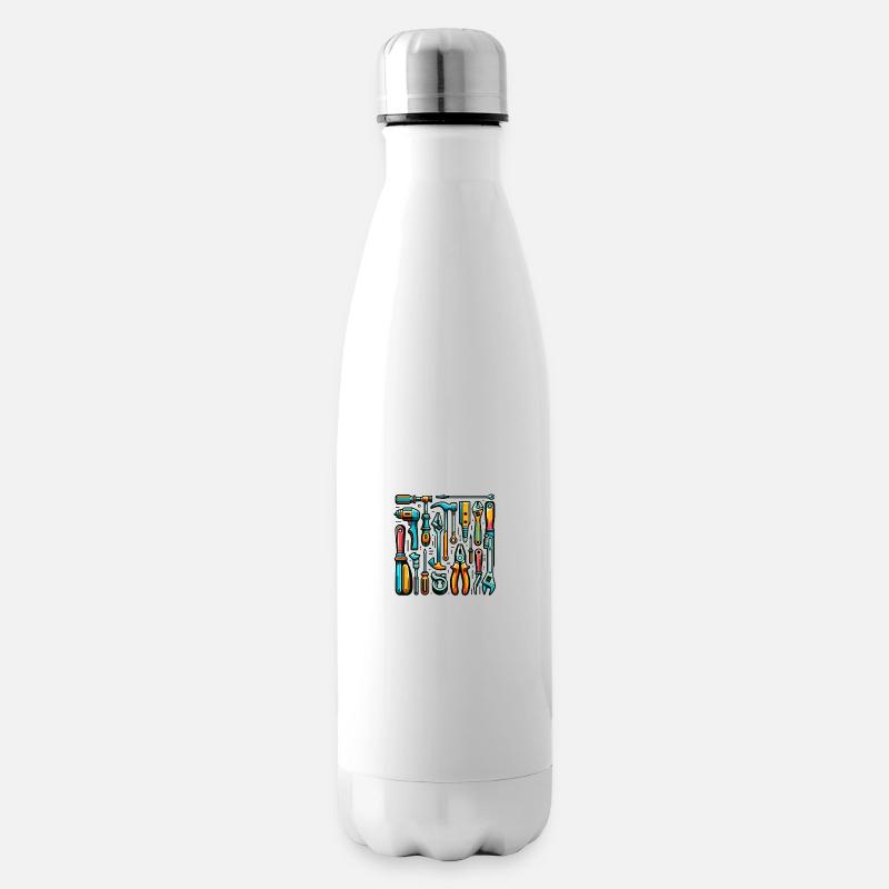 Collection of various tools - Insulated Water Bottle - white