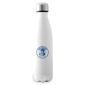 Seatribe Sailing - Seemann Design mit Pfeife - Isolierflasche - Weiß - Rechts