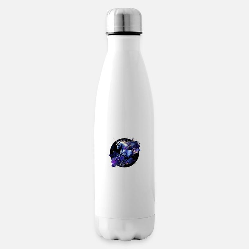 Einhorn - Isolierflasche - Weiß