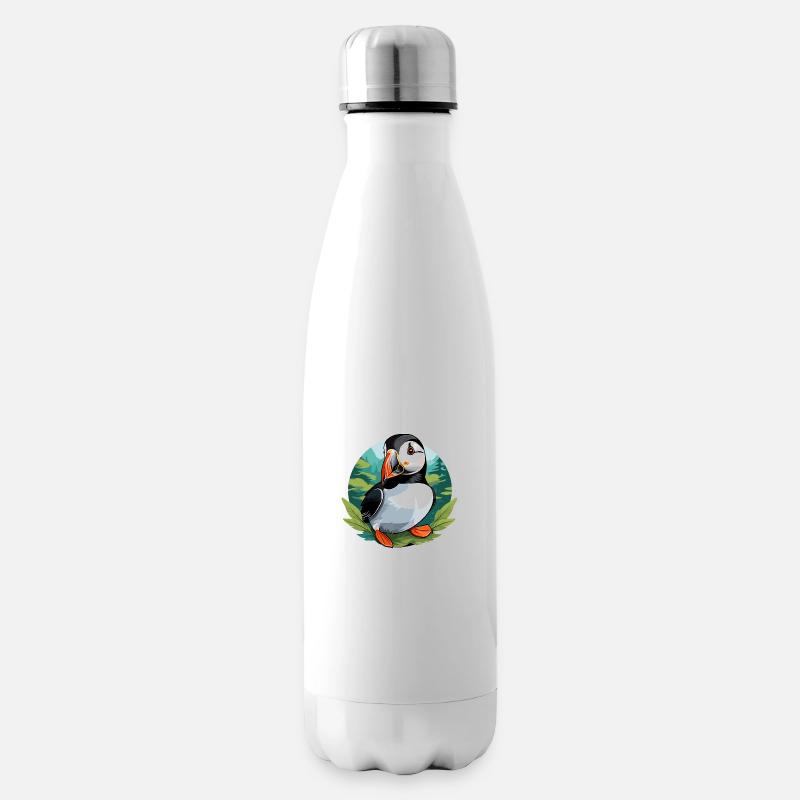 Macareux - Bouteille isotherme - blanc