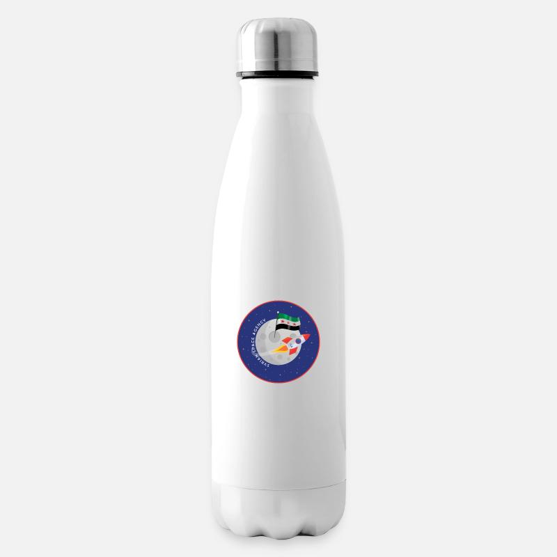 Agence spatiale syrienne - Bouteille isotherme - blanc