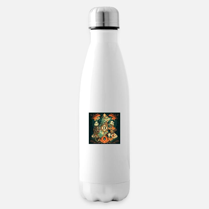 Vintage Wunderland - Isolierflasche - Weiß