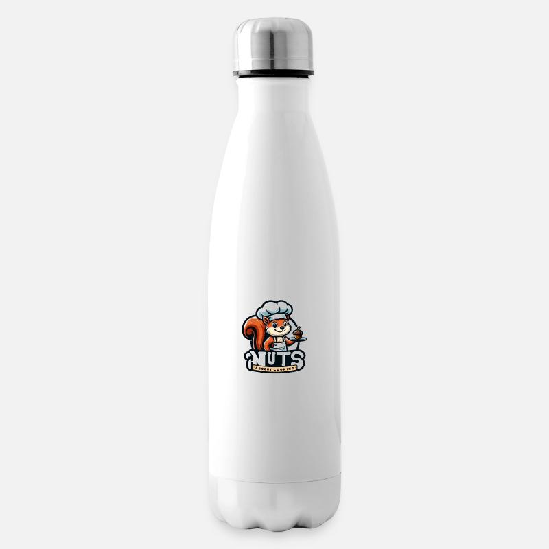 Noix de cuisine - Bouteille isotherme - blanc