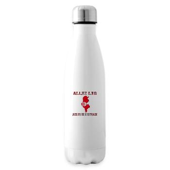 Allez LES Aigles de Carthage Maillot de Pied - Bouteille isotherme - blanc - Droite