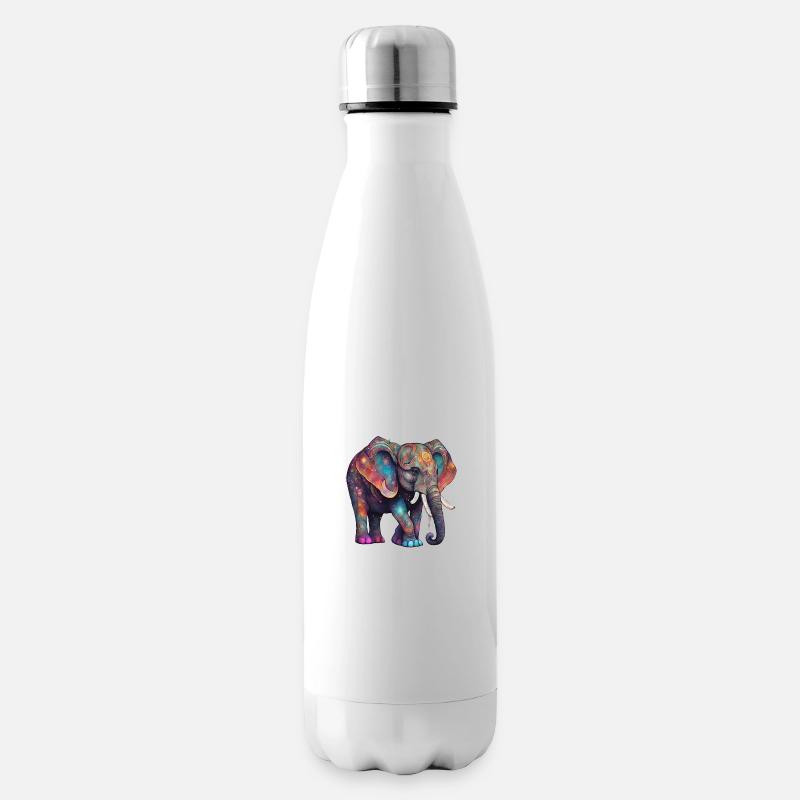 Éléphant magique - Bouteille isotherme - blanc