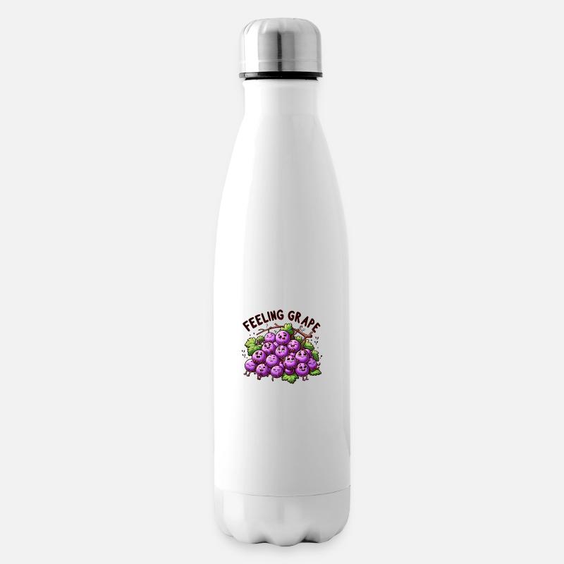 Feeling Grape - Isolierflasche - Weiß