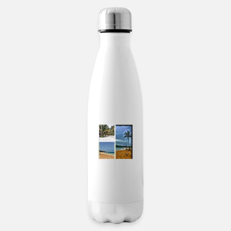Punta Cana - Insulated Water Bottle - white