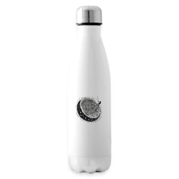 Grimpant peint à la main - Bouteille isotherme - blanc - Droite