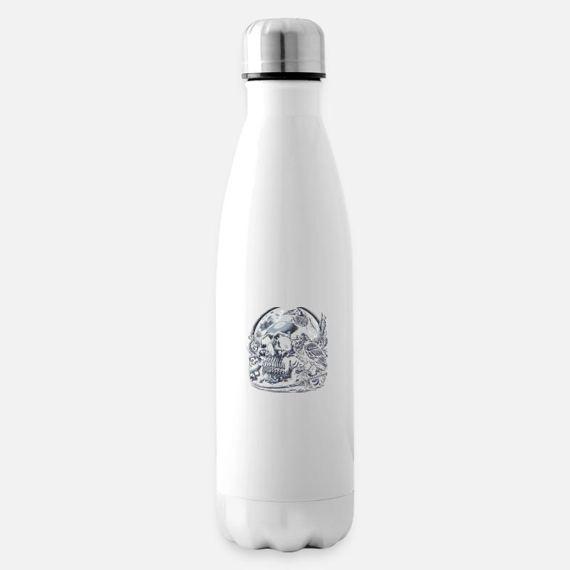 Mondschein-Requiem - Isolierflasche - Weiß