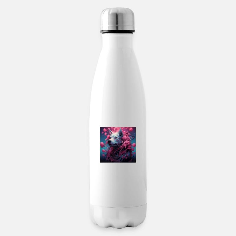 Celestial Canine Dreams - Isolierflasche - Weiß