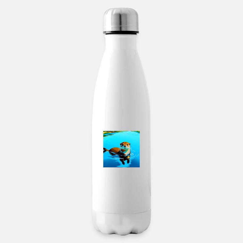Otter - Isolierflasche - Weiß