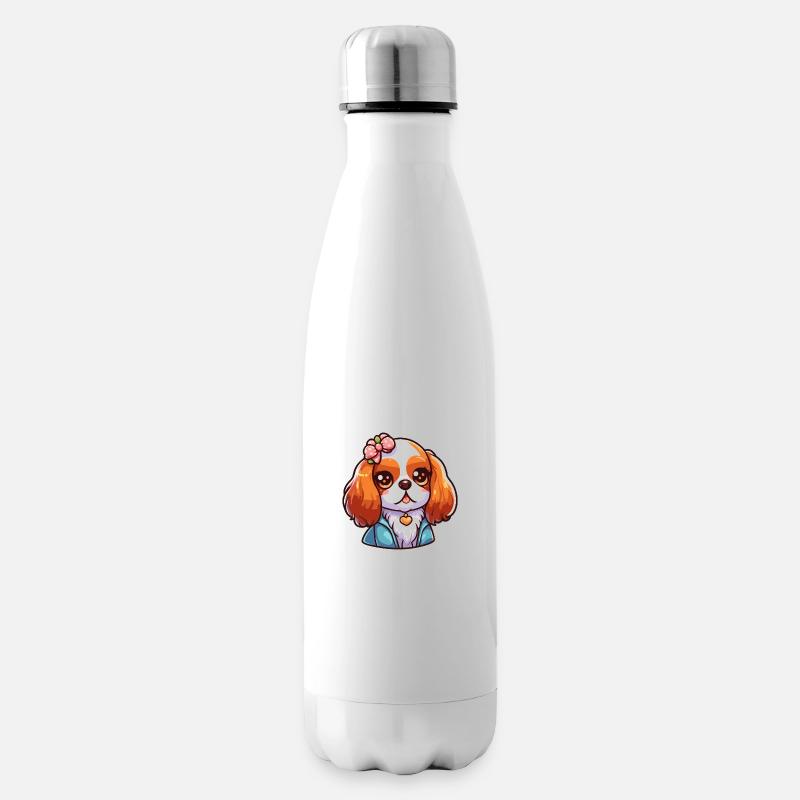 Mignon Cavalier King Charles - Bouteille isotherme - blanc