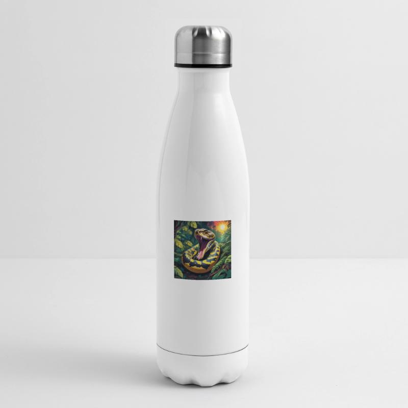 Serpent python Bouteille isotherme