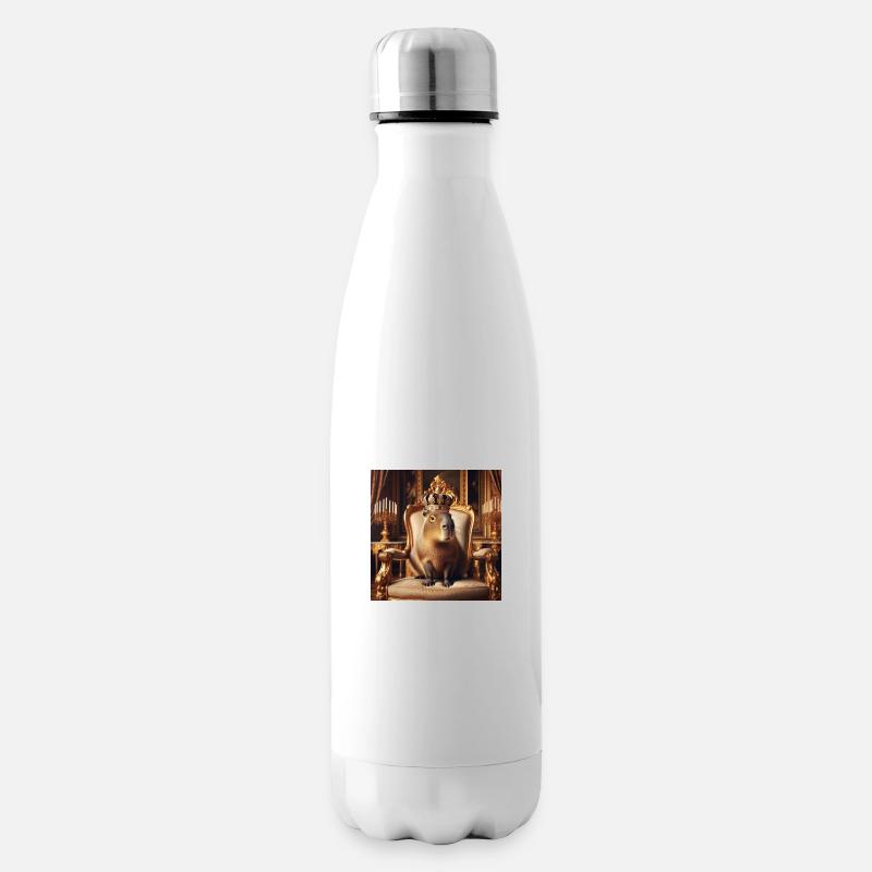 King Capybara Deluxe - Isolierflasche - Weiß