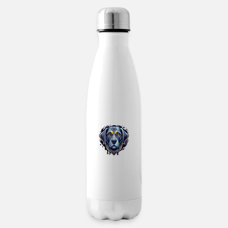 Labrador - Insulated Water Bottle - white