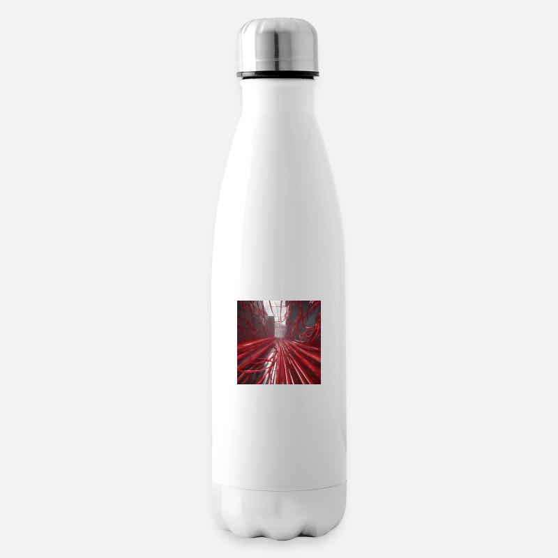Rote Kabel - Isolierflasche - Weiß