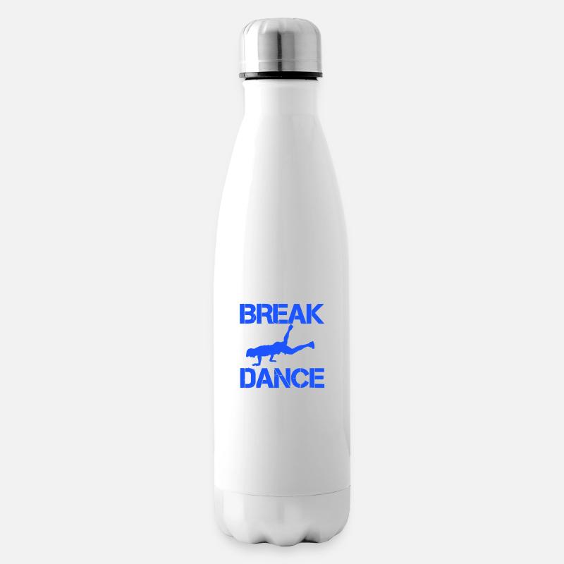 breakdance - Isolierflasche - Weiß