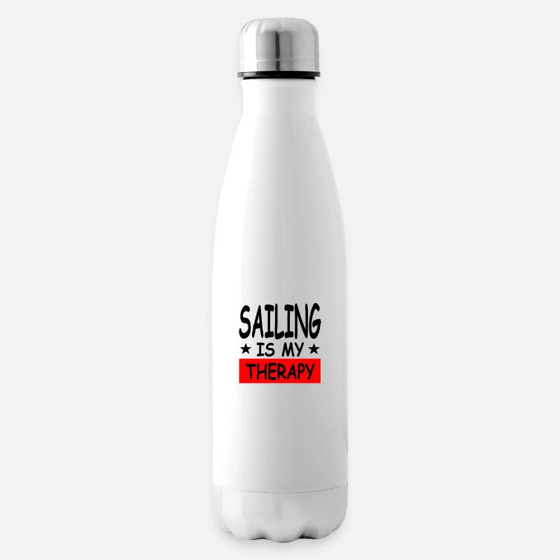 Voile - Bouteille isotherme - blanc