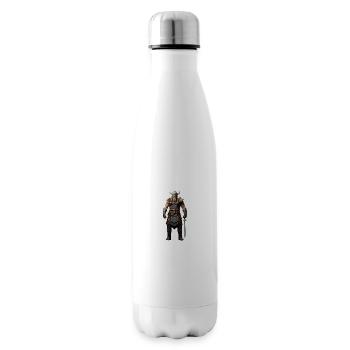 Wikinger Krieger Walhalla - Isolierflasche - Weiß - Rechts