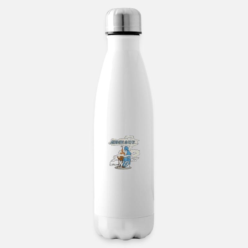 Augur Say's No - Isolierflasche - Weiß