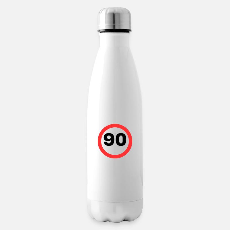 90 - Isolierflasche - Weiß