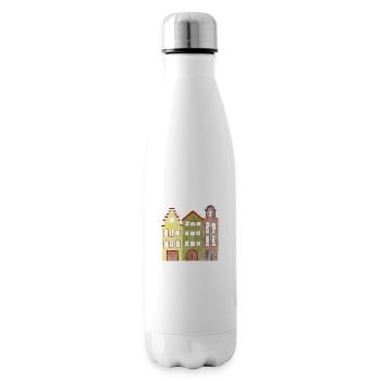 Häuser - Isolierflasche - Weiß - Rechts
