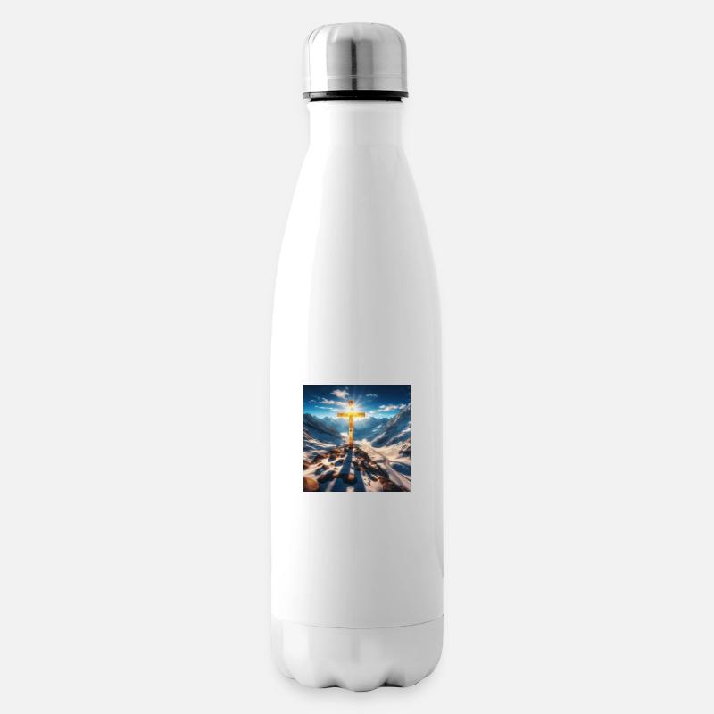 Walk Daily - Isolierflasche - Weiß