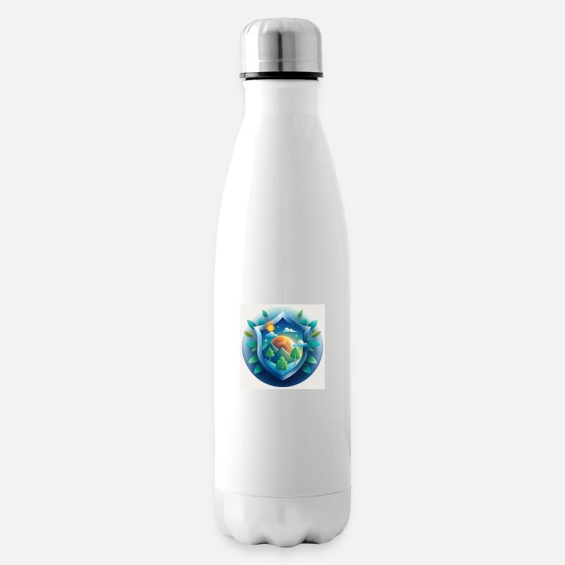 Protection du climat - Bouteille isotherme - blanc
