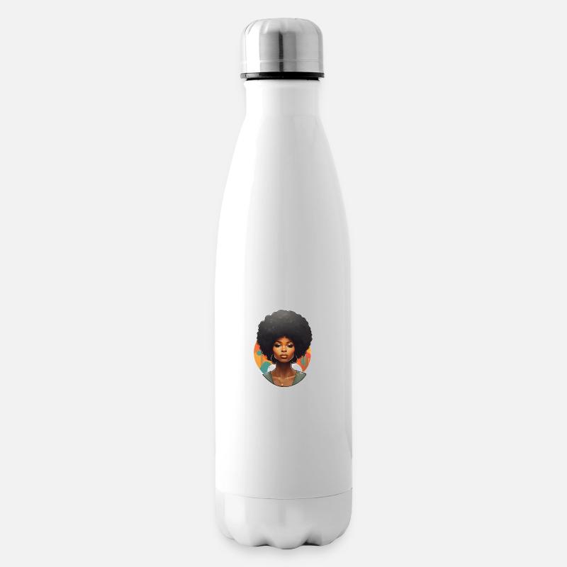 Africain - Bouteille isotherme - blanc