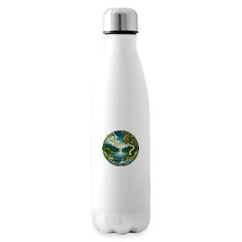 Conte de fées chinois - Bouteille isotherme - blanc - Droite
