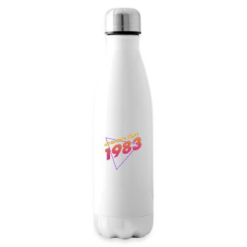 Rétro - Awesome since 1983 - Bouteille isotherme - blanc - Droite