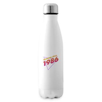 Rétro - Awesome since 1986 - Bouteille isotherme - blanc - Droite
