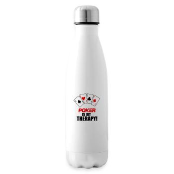 poker therapie - Isolierflasche - Weiß - Rechts