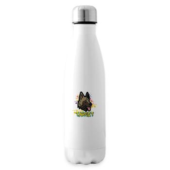 Hund - Fokus - Isolierflasche - Weiß - Rechts