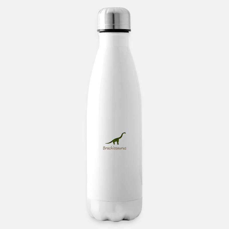 Brachiosaurus - Isolierflasche - Weiß