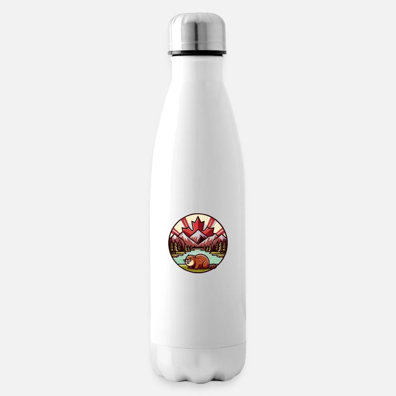 Canada Bieber 3 - Bouteille isotherme - blanc