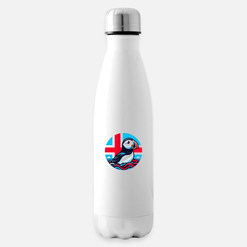 Islande Islande 1 - Bouteille isotherme - blanc