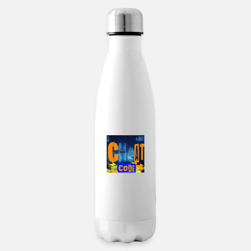 CHEATCODE CHEMISTRY - Insulated Water Bottle - white