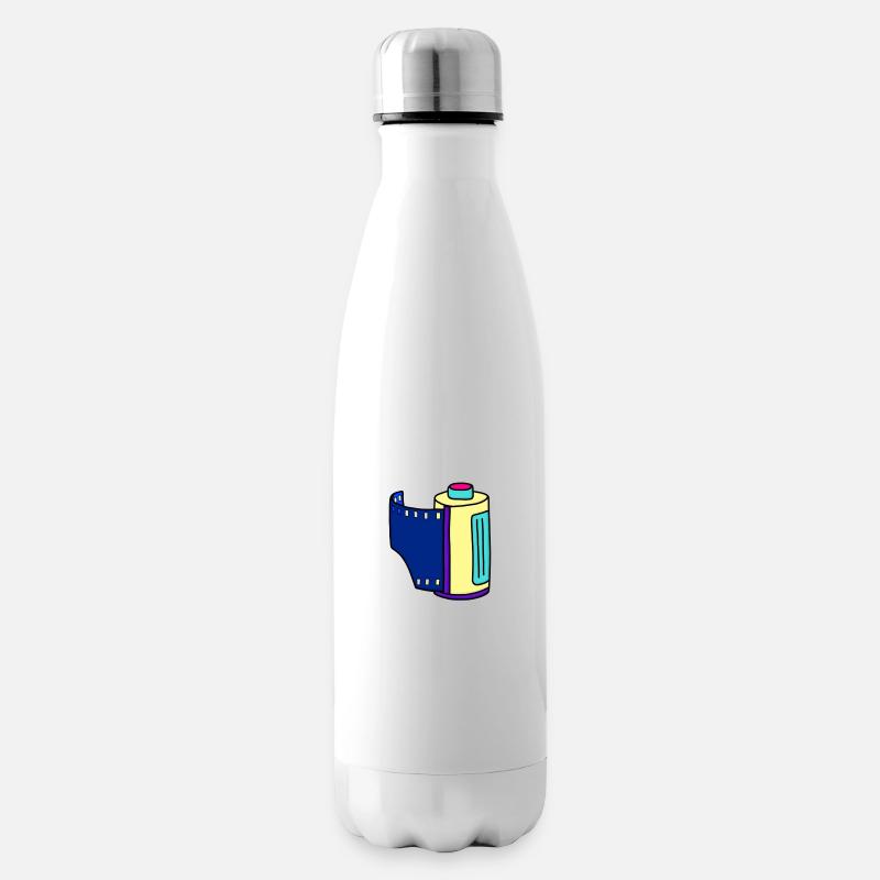 Fotofilm - Isolierflasche - Weiß