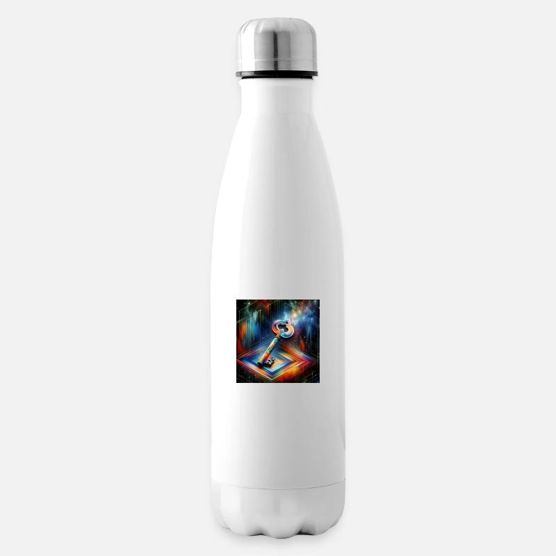 Clé - Bouteille isotherme - blanc