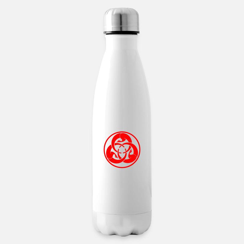 Hagakure-Logo - Isolierflasche - Weiß