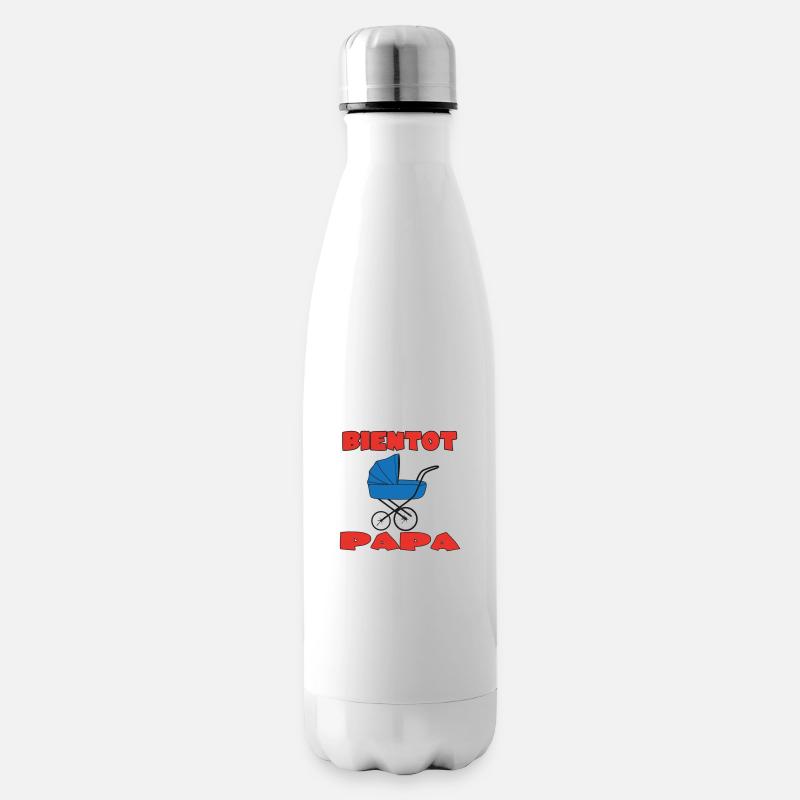 BALD VATER - Isolierflasche - Weiß