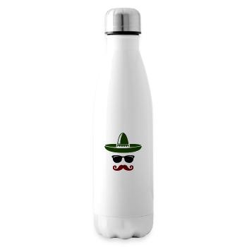Cool mexicain - Bouteille isotherme - blanc - Droite